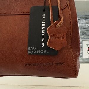 Spikes And Sparrow | Bags | New Spikes And Sparrow Brown Leather